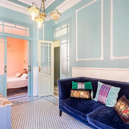 アパート Casa Rosario Cabanyal Flat Near The Beach, High End *