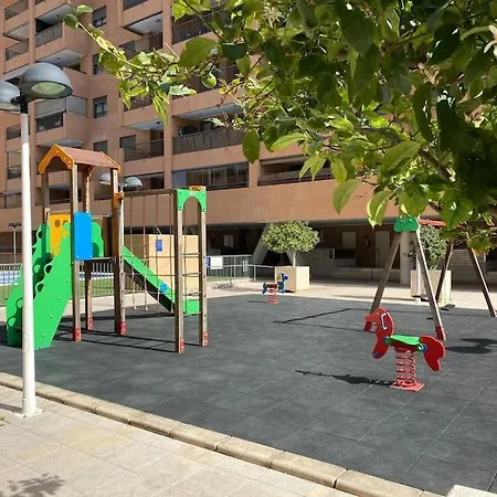 アパート Atico Playa Patacona. Parking Incluido バレンシア