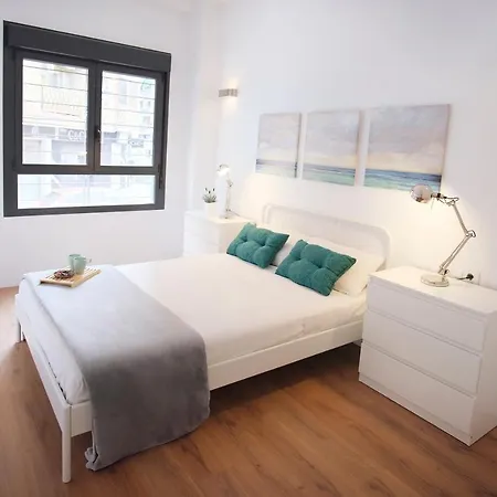 Hogar Moderno Cerca De Casco Antiguo De Lägenhet Valencia