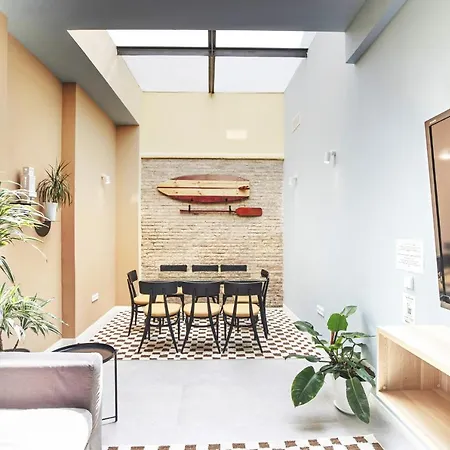 Acogedor Estudio A Metros De La Playa, Con Zonas Comunes Y Terraza 3b *