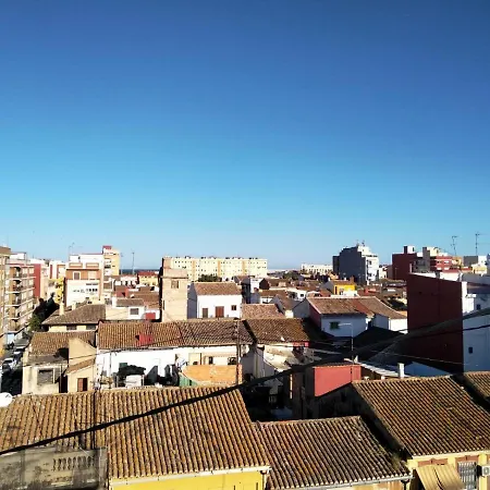 Acogedor Estudio A Metros De La Playa, Con Zonas Comunes Y Terraza 3b Valencia