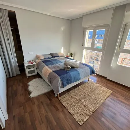 公寓 Amplio Y Moderno Piso A 10 Minutos De La Playa Y Centro *