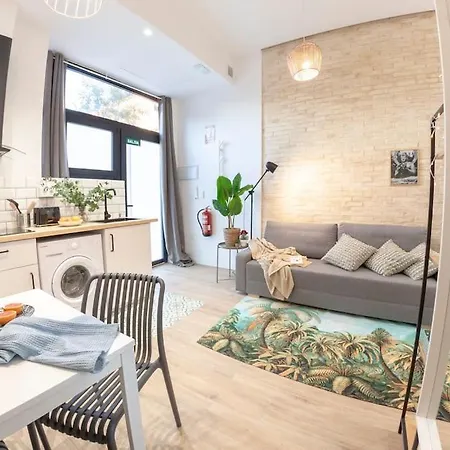 Al5 Seaside Bliss-stylish Loft Steps From Malvarrosa *