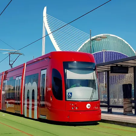 Espectacular Loft Piscina Y Terraza - Roig Arena - Ciencias - Ruzafa - Centro Апартаменты *