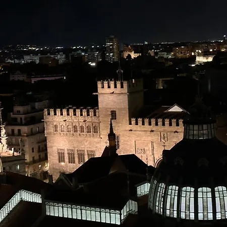 Mirador 2 Del Mercado - Con Bano Privado En El Centro De La Ciudad Vella Ubytování v soukromí Valencie