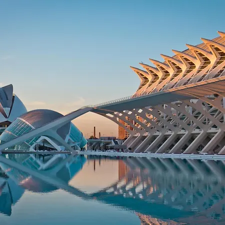 Espectacular Loft Piscina Y Terraza - Roig Arena - Ciencias - Ruzafa - Centro 아파트