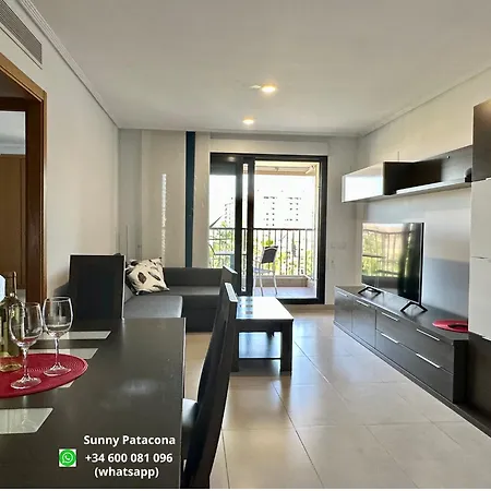 Sunny Patacona Seaview Apartamento