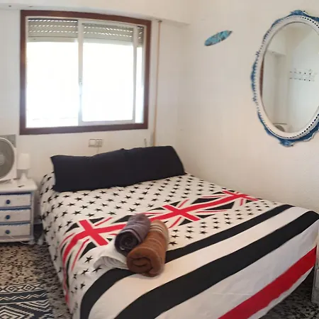 Blue Double Private At Front - Doble En La Playa * Valencia