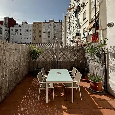 Enjoy 4 Pax At Ruzafa With Sunny Terrace 公寓