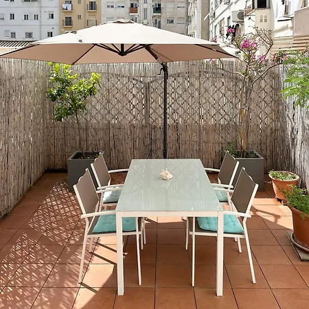 公寓 Enjoy 4 Pax At Ruzafa With Sunny Terrace 瓦伦西亚