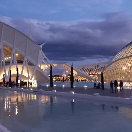 아파트 Espectacular Loft Piscina Y Terraza - Roig Arena - Ciencias - Ruzafa - Centro 발렌시아