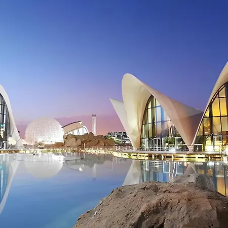 Апартаменты Espectacular Loft Piscina Y Terraza - Roig Arena - Ciencias - Ruzafa - Centro *