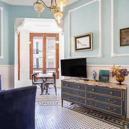 Casa Rosario Cabanyal Flat Near The Beach, High End アパート