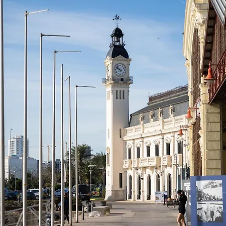 Junto Al Oceanografic Lägenhet
