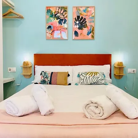 Beautiful And Charming Loft In Russafa Soho Lägenhet *