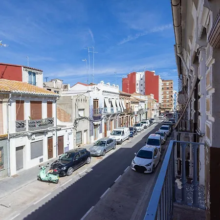 Florit Flats - Lovely With Private Terrace By El Cabanyal Appartamento