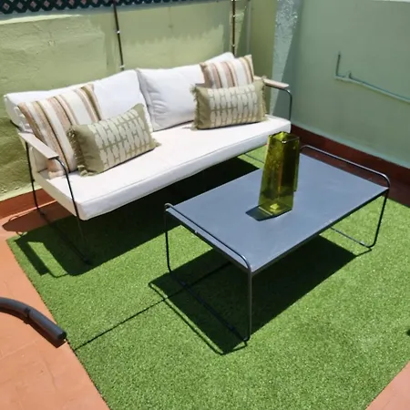 Апартаменты Iturbi Jardines Turia 6 Duplex With Terrace Mid-term Валенсия