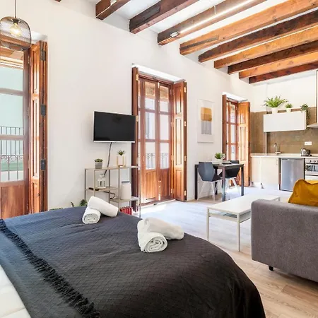 Modern Flat By Mercado In Ciutat Vella Lägenhet *
