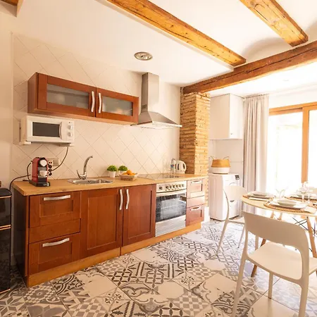 Florit Flats - Charming Loft With Terrace - 4 Guests - In Ruzafa