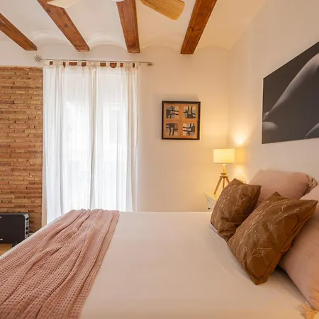 Florit Flats - Charming Loft With Terrace - 4 Guests - In Ruzafa