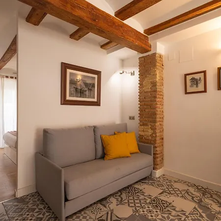 アパート Florit Flats - Charming Loft With Terrace - 4 Guests - In Ruzafa