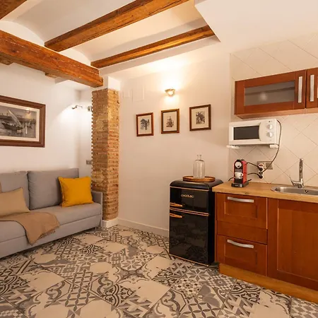アパート Florit Flats - Charming Loft With Terrace - 4 Guests - In Ruzafa *