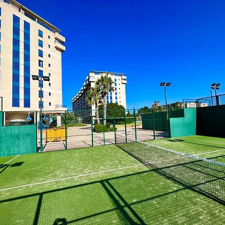 Апартаменты Blue Apartment+oceanview+private Parking