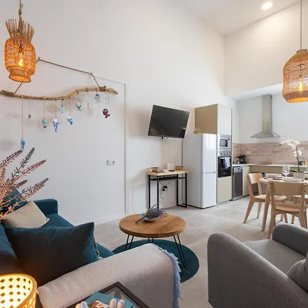 Florit Flats - The Port Avenue Duplex * Valencia