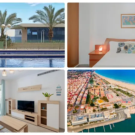 Apartamento Playa Patacona Con Parking *
