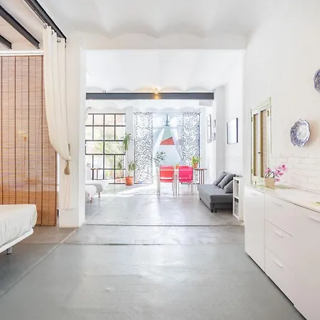 Vintage Con Wifi Y Terraza Privada Daire *