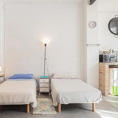 Vintage Con Wifi Y Terraza Privada Apartment Valencia
