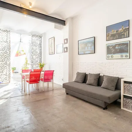 Vintage Con Wifi Y Terraza Privada