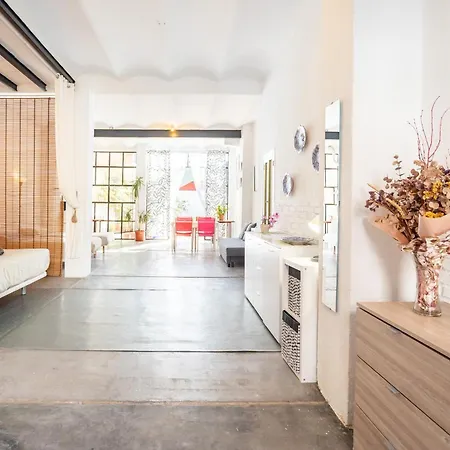 Vintage Con Wifi Y Terraza Privada Daire