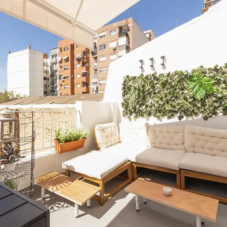 Апартаменты Guestready - Valencia's Sushine Terrace
