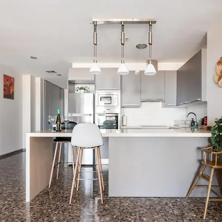 Moderno Con Vistas Al Mar En Valence