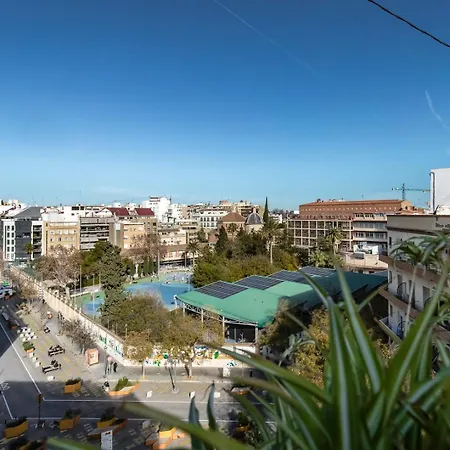 Lägenhet Penthouse With Terrace In The Heart Of Valencia
