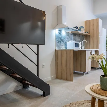 דירה Rm1 - Loft Comodos Estudios Duplex Cerca A La Avenida Del Puerto ולנסיה