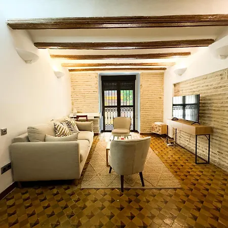 En El Centro Con Terraza Vintage Apartment