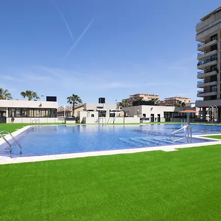 Con Vistas Al Mar, Piscina Y Pista De Paddle 瓦伦西亚
