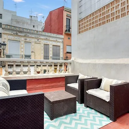 Casa Playa Arenas Con Terraza *