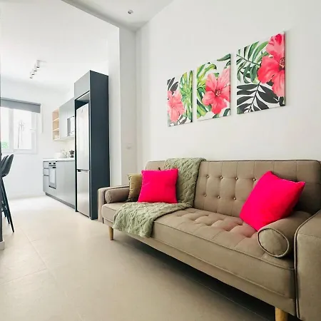 Planas 3 Designer Aparment With Terraza In Ruzafa Soho Apartment