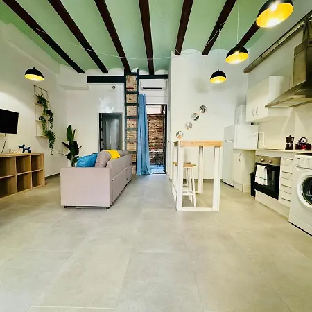 Mediterranean Flat Next To The Historic Center Valencie