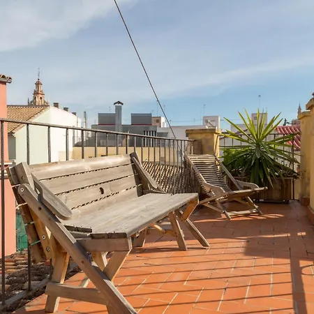 ático Exclusivo Del Siglo Xvi Con Terraza Privada En El Corazón De Ciutat Vella * Valenza