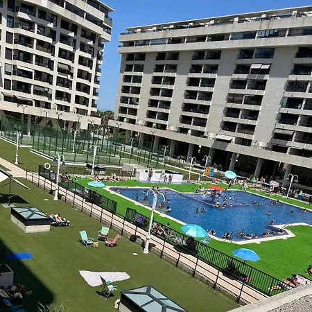 Complejo De Playa Con Terraza * Βαλένθια