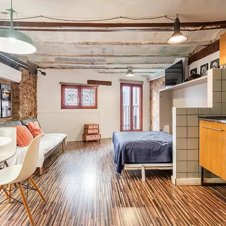 Loft Con Terraza En El Centro Апартаменты *