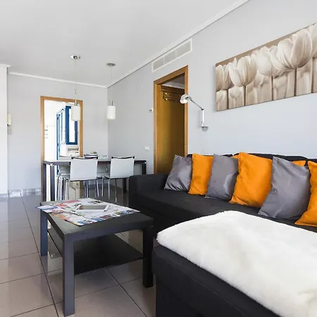 Living - Patacona Beach 15 Apartament
