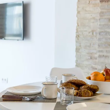 Florit Flats - Cathedral Luxury Terrace Flat 2br 2ba Ac Wifi 公寓 瓦伦西亚