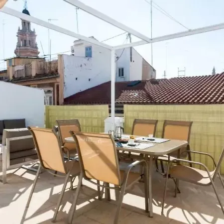 Florit Flats - Center 2br 2ba Attic Terrace View Wifi Ac *