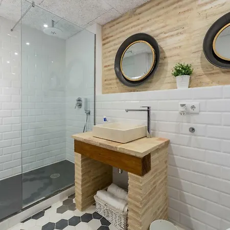 아파트 Florit Flats - Center Luxurious 1br 1ba Terrace Wi-fi Ac