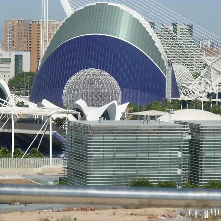 شقة Oceanografic Apartamento Parking Wifi